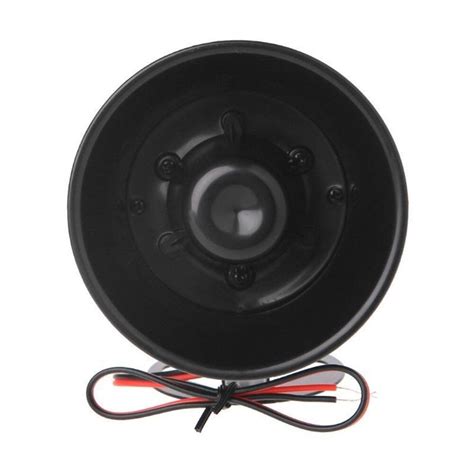 DC 12V Police Siren Anti Theft Sound Outdoor ABS D Vicedeal