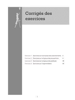 Corrigés des exercices De Boeck Supérieur corrig 233 s des