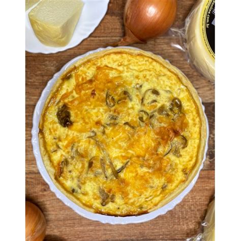 Quiche Canastra Cebola Caramelizada