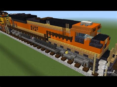 Minecraft BNSF SD70ACE Locomotive Tutorial YouTube