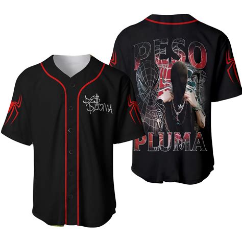 Peso Pluma Music Baseball Jersey Designed And Sold By Camila Rodrigues