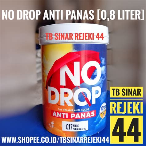 Jual No Drop Anti Panas Liter Cat Pelapis Anti Bocor Anti Panas