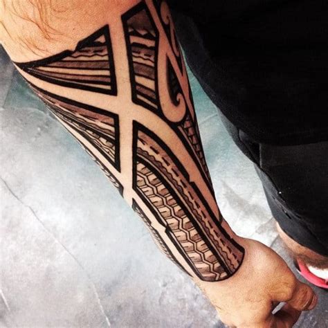 Hawaiian Tattoos For Men Traditional Tribal Ink Ideas