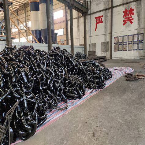 Anchor Chain With Certificate Stud Link Anchor Chain China Mooring