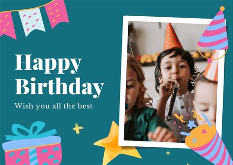 Free Custom Printable Birthday Card Templates Canva Atelier Yuwaciaojp