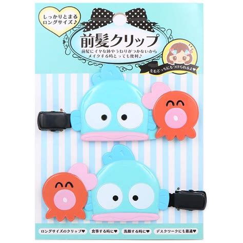 ハンギョドン 前髪クリップ ヘアクリップ ロング 2個セット サンリオ Sanrio キャラクター Hg01 876542