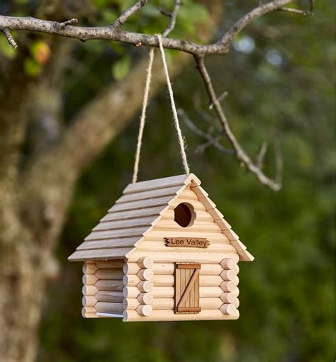 Log Cabin Birdhouse Kit - Lee Valley Tools