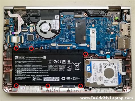 How To Disassemble Hp Pavilion X M Inside My Laptop