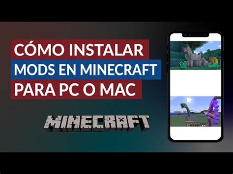 C Mo Instalar Mods En Minecraft En Pc Windows Mac Android Y Iphone