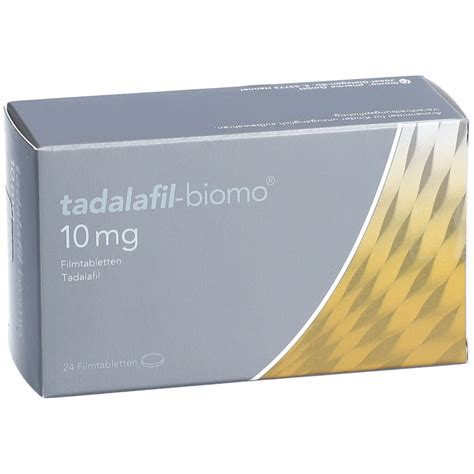 Tadalafil Biomo 10 Mg Filmtabletten 24 St Mit Dem E Rezept Kaufen