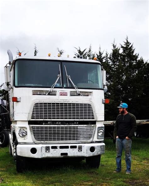 Ford Cl Coe Cabover Big Rig Semi Rat Rod Patina Hauler Cab