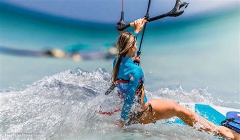 Nathalie Zach To Her Own Drum Aruba Kitesurfing By Tvstaff In