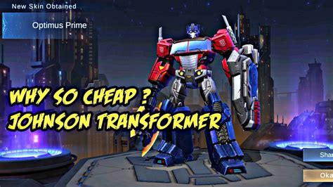 Johnson Optimus Prime Draw Free Transformer Task Mobile Legends