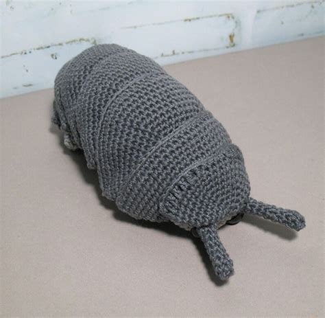 To Custom Order Roly Poly Pill Bug Crochet Amigurumi Toy Etsy