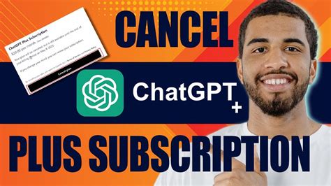 How To Cancel A Chatgpt Plus Subscription 2024 Youtube