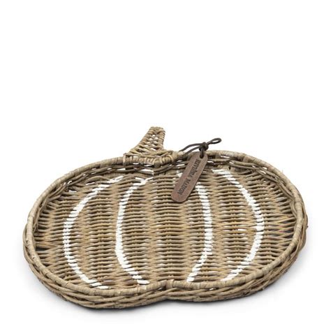 Rustic Rattan Pumpkin Mini Tray X Interior Stories Riviera