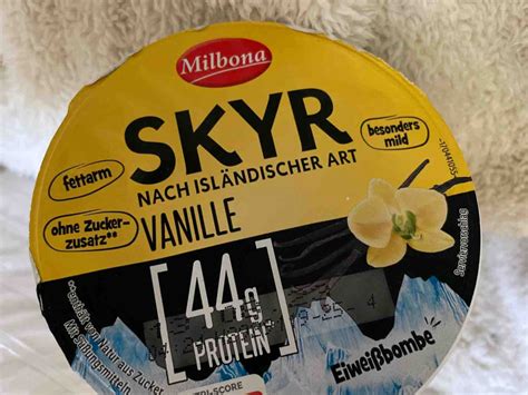 Milbona Vanille Skyr Kalorien Neue Produkte Fddb