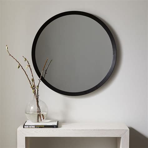 Thick Frame Metal Round Wall Mirror 30 West Elm