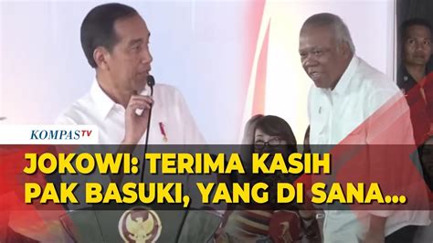 Terima Kasih Jokowi Ke Menteri Basuki Singgung Jalan Rusak Di Jateng