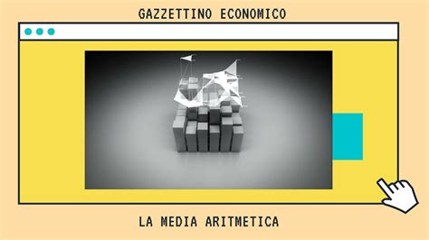 La Media Aritmetica Statistica Youtube