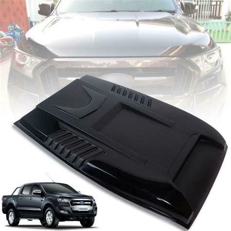 Bonnet Hood Scoop Cover Black Fits Ford Ranger Raptor Wildtrack 2011