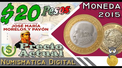 20 Pesos Moneda Mexicana Precio Actual🔥colección Numismatica De México