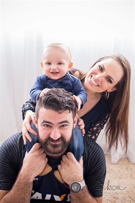 Ensaio Fam Lia Em Est Dio Luz Natural Katia Cunha Fotografia