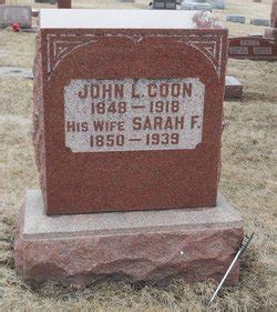 John Louis Coon 1848 1918 Find A Grave Memorial