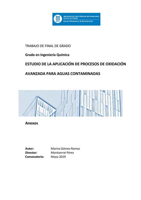 Pdf Estudio De La Aplicaci N De Procesos De Oxidaci N Pdfslide Net