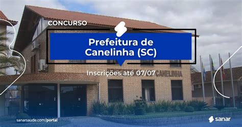 Concurso De Canelinha Sc Cargos Na Saúde