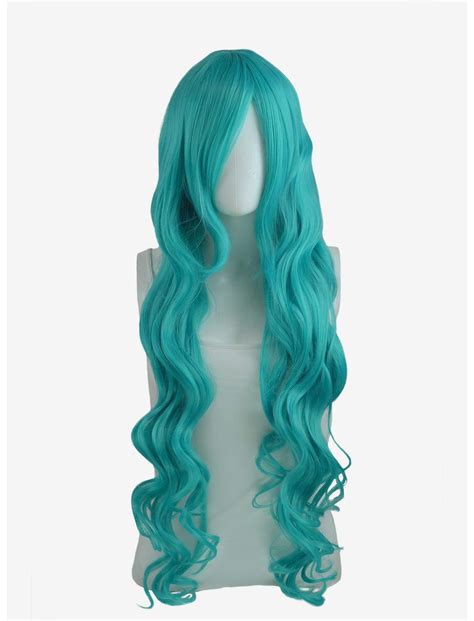 Epic Cosplay Hera Vocaloid Green Long Curly Wig Hot Topic