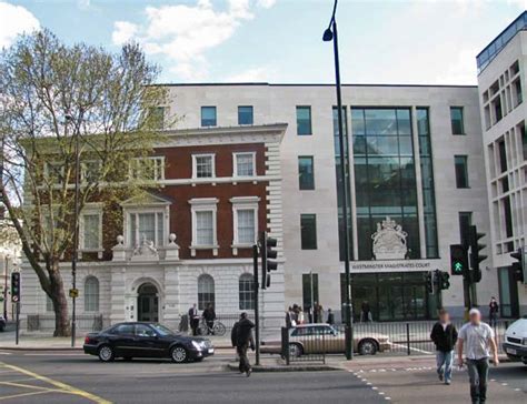 Westminster Magistrates Court - Marylebone Road, London, UK