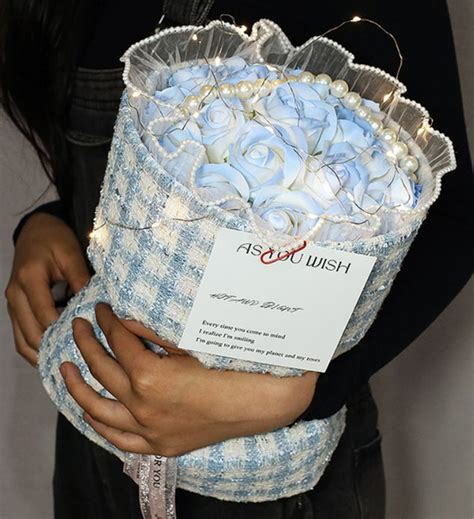 Мыло с розой, вечный цветок, подарочная коробка из ПВХ для подарка на ...