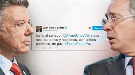 Santos Y Uribe El Otro Proceso De Paz