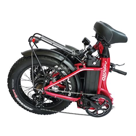 Usa Warehouse Powerful 20 Inch Fat Tire Folding E Bike Electric Bicycle