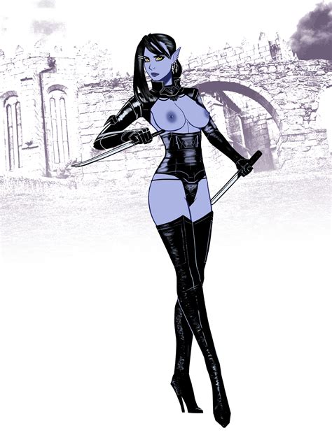 Drow Assassin By Raulovsky Hentai Foundry