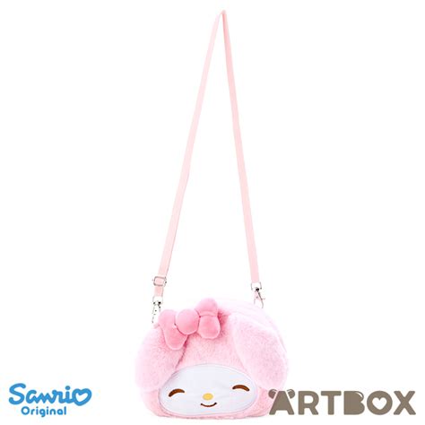 Buy Sanrio My Melody Smile Face Design Mini Plush Shoulder Pouch At Artbox