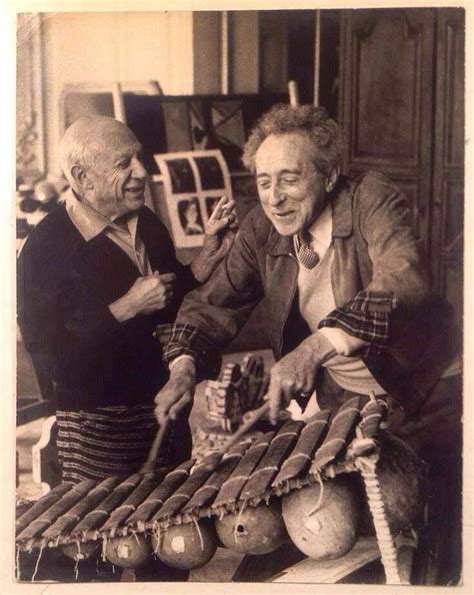 Picasso Et Jean Cocteau Pablo Picasso Picasso Jean Cocteau