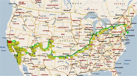 Ruta 66 Mapa Detallado Mapa