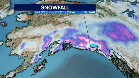 Big snowfall for Alaska coastal mountains to end the week | FOX6 Milwaukee