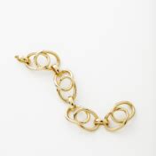 18kt Gold Rope Link Bracelet Elizabeth Bruns Inc