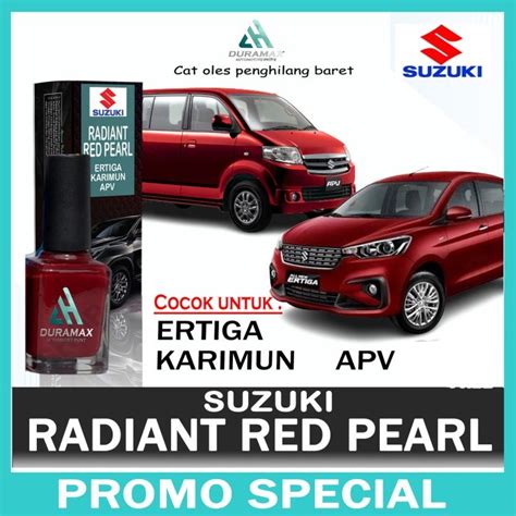 Jual Suzuki Radiant Red Pearl Cat Oles Penghilang Baret Mobil Ertiga