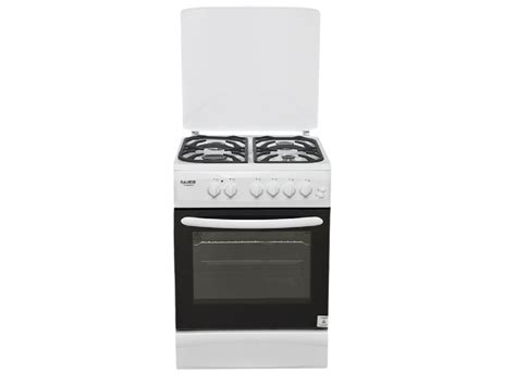 Газоэлектрическая плита Bauer TE 6640 WIC, белая, 600*600*84 - ATEHNO