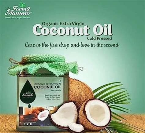 Organic Extra Virgin Cold Pressed Coconut Oil At Rs Jar Coconut