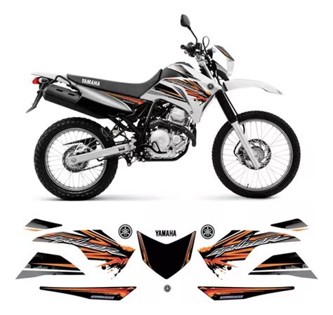 Kit Adesivos Completo Yamaha Xtz 250 Lander 2016 Branca