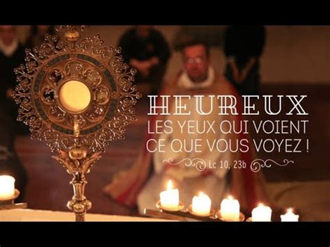 7 MINUTES POUR JESUS HEUREUX VOS YEUX PUISQUILS VOIENT ET VOS