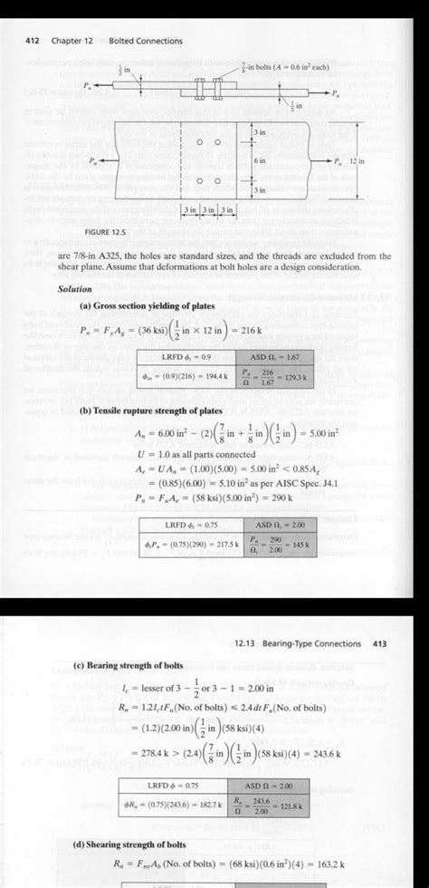 Solved PROBLEM 01 Determine The Design Strength For The Chegg