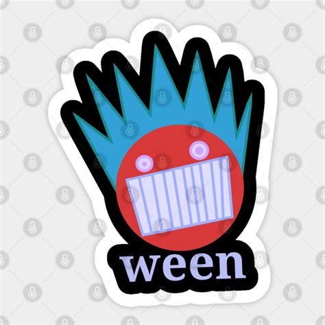 Ween - Boognish In Red - Ween - Sticker | TeePublic