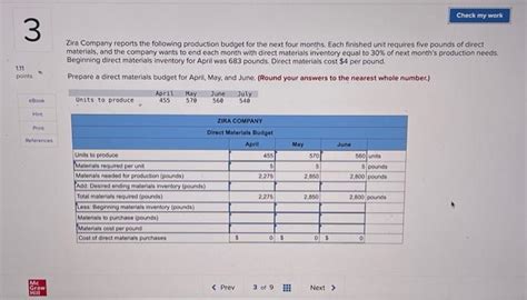 Solved Points Ebook Hint Print References Mc Graw Chegg