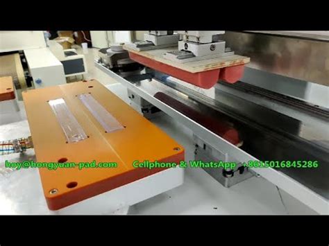 Automatic Plastic Ruler Screen Printing Machine Plastic Scale Printing